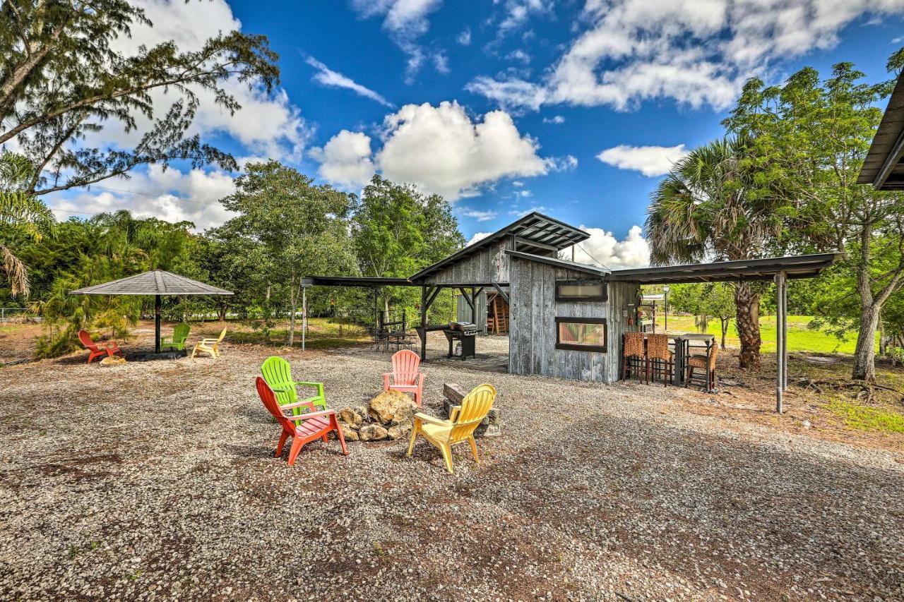 Authentic Clewiston Home With Outdoor Game Room Buitenkant foto
